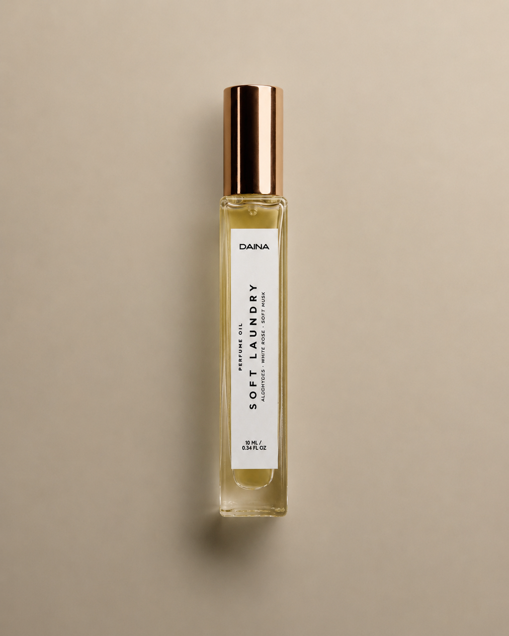 DAINA Soft Laundry perfume oil, 10 ml roll-on bottle