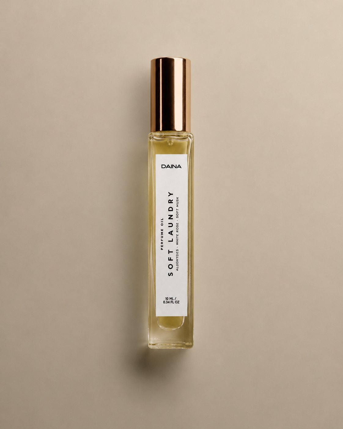 DAINA Soft Laundry perfume oil, 10 ml roll-on bottle